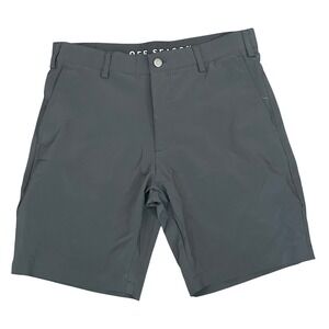 OFF SEASON By PURE HOCKEY Shorts Charcoal Gray Athletic Size 32 Polyester Blend